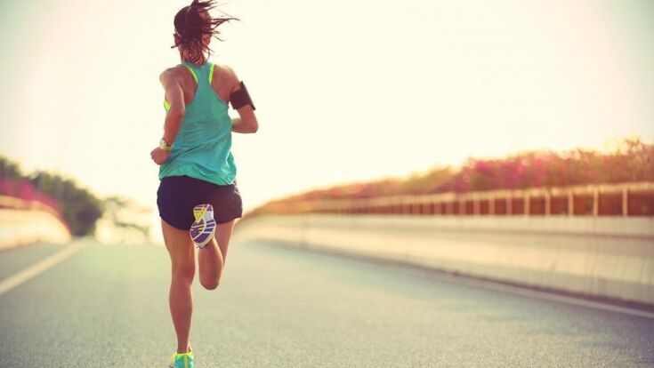 Running to prevent varicose veins